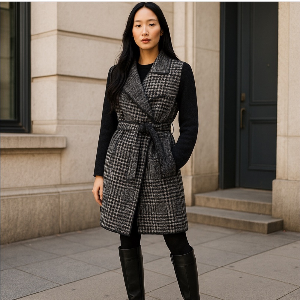 Ana couture sweater jacket